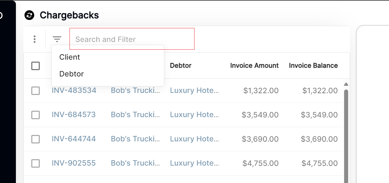 How to Apply a Chargeback FactorCloud
